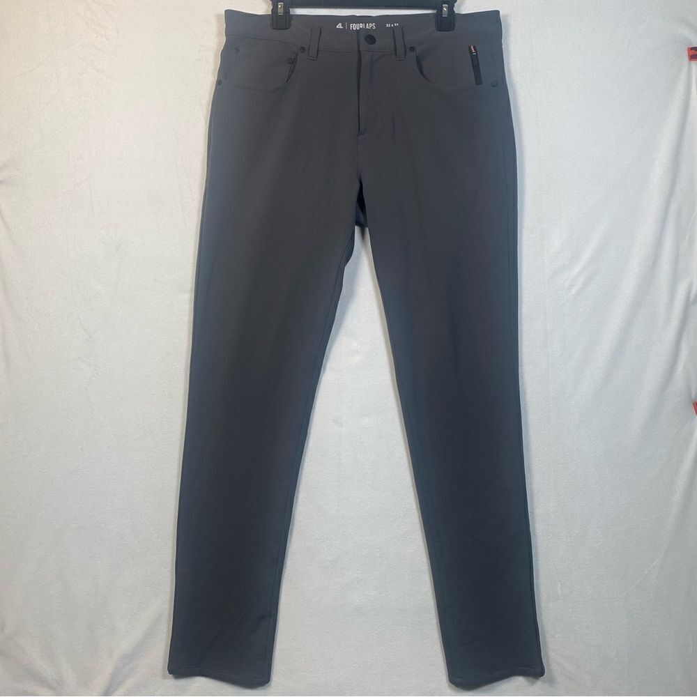4 Fourlaps Gray Pants Style 1072 Size 32